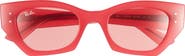 Ray-Ban Zena 52mm Geometric Sunglasses