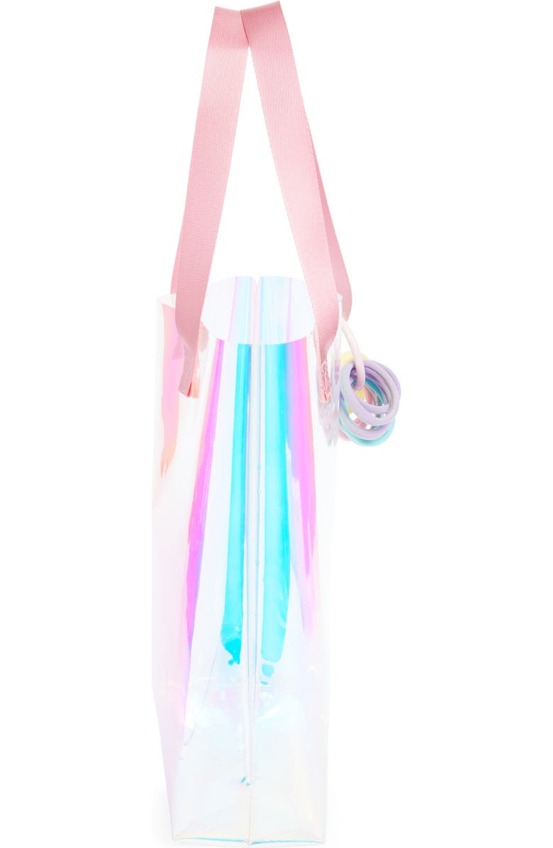 Capelli New York Kids' Iridescent Jelly Tote, Alternate, color,