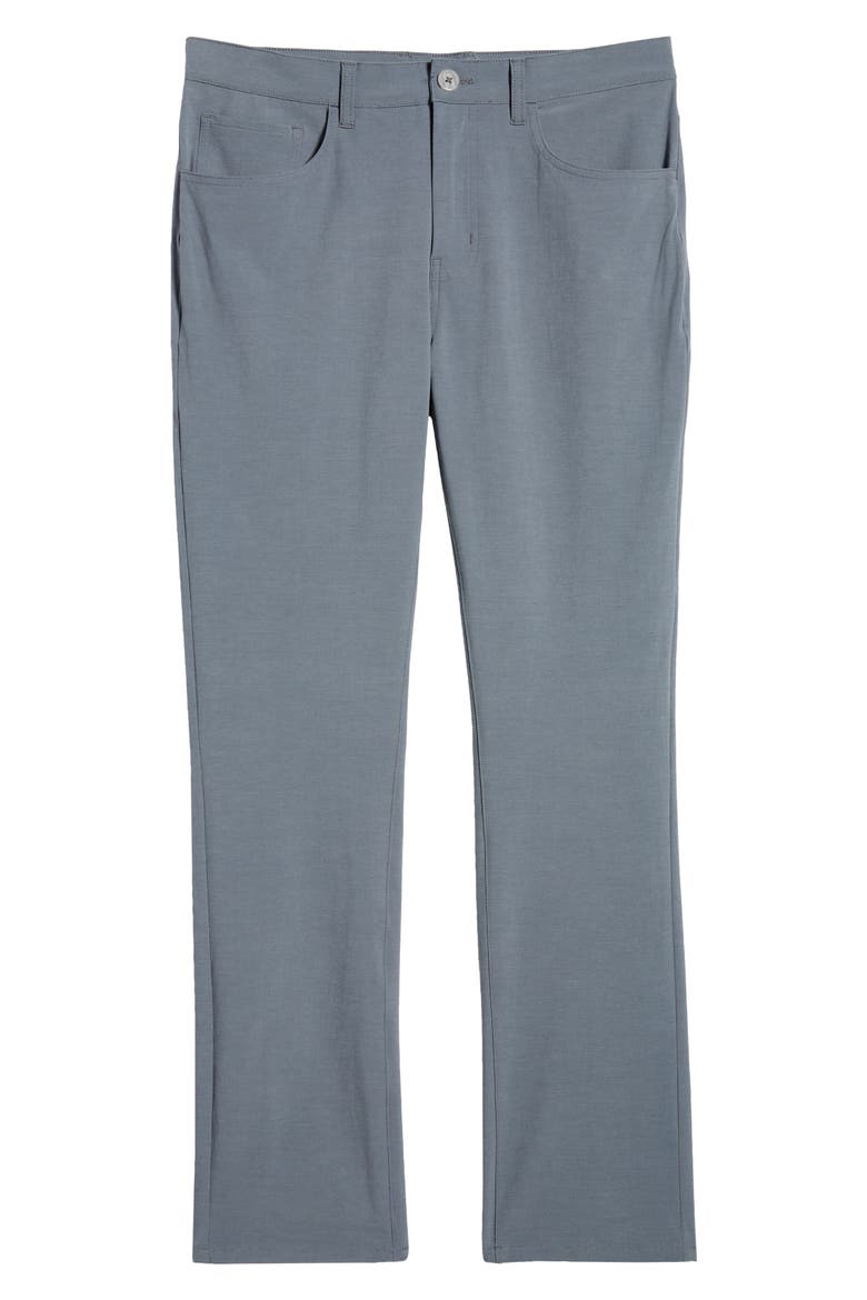 Stretch Five Pocket Golf Pants, Alternate, color, DK GREY HEATHER