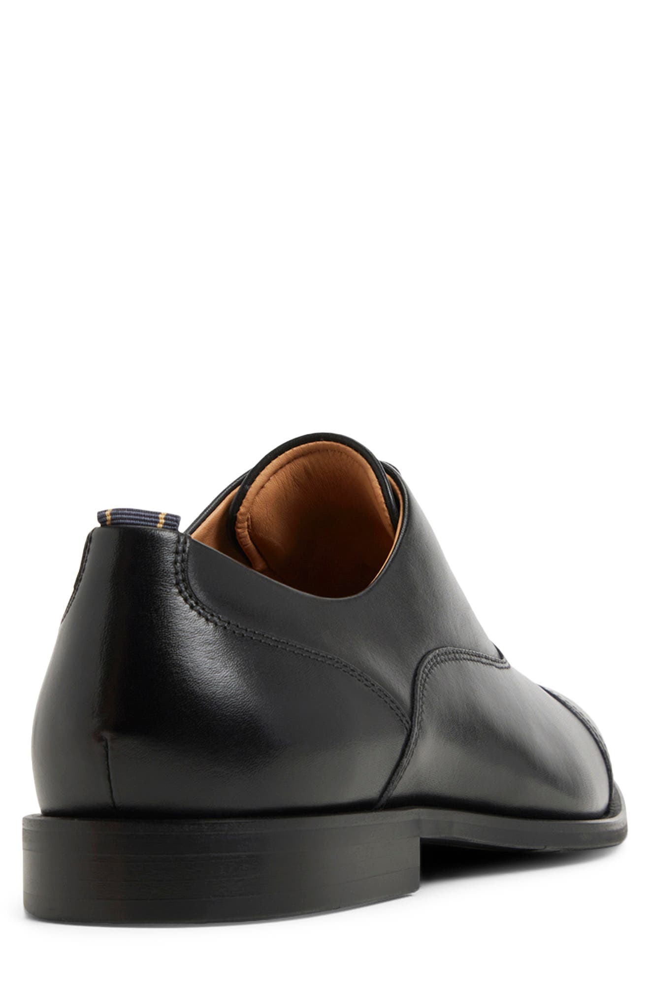 Brooks Brothers Cassel Cap Toe Oxford, Alternate, color, Black