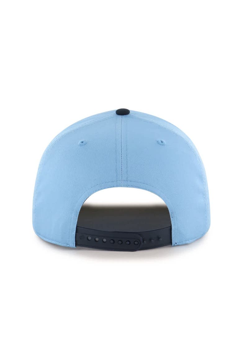 Youth '47  Carolina Blue North Carolina Tar Heels Frame Out Hitch Rope Adjustable Hat, Alternate, color, Light Blue