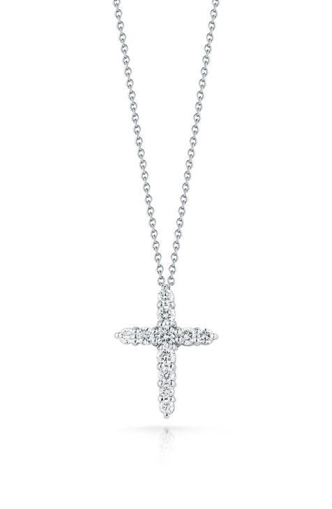 Nordstrom diamond cross necklace discount