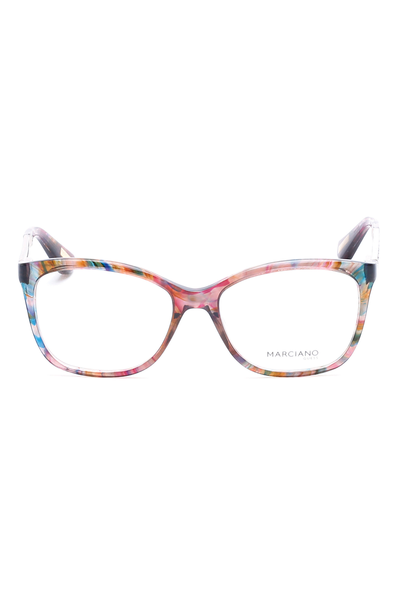 Floral Print Cat Eye Eyeglasses, Main, color, Violet