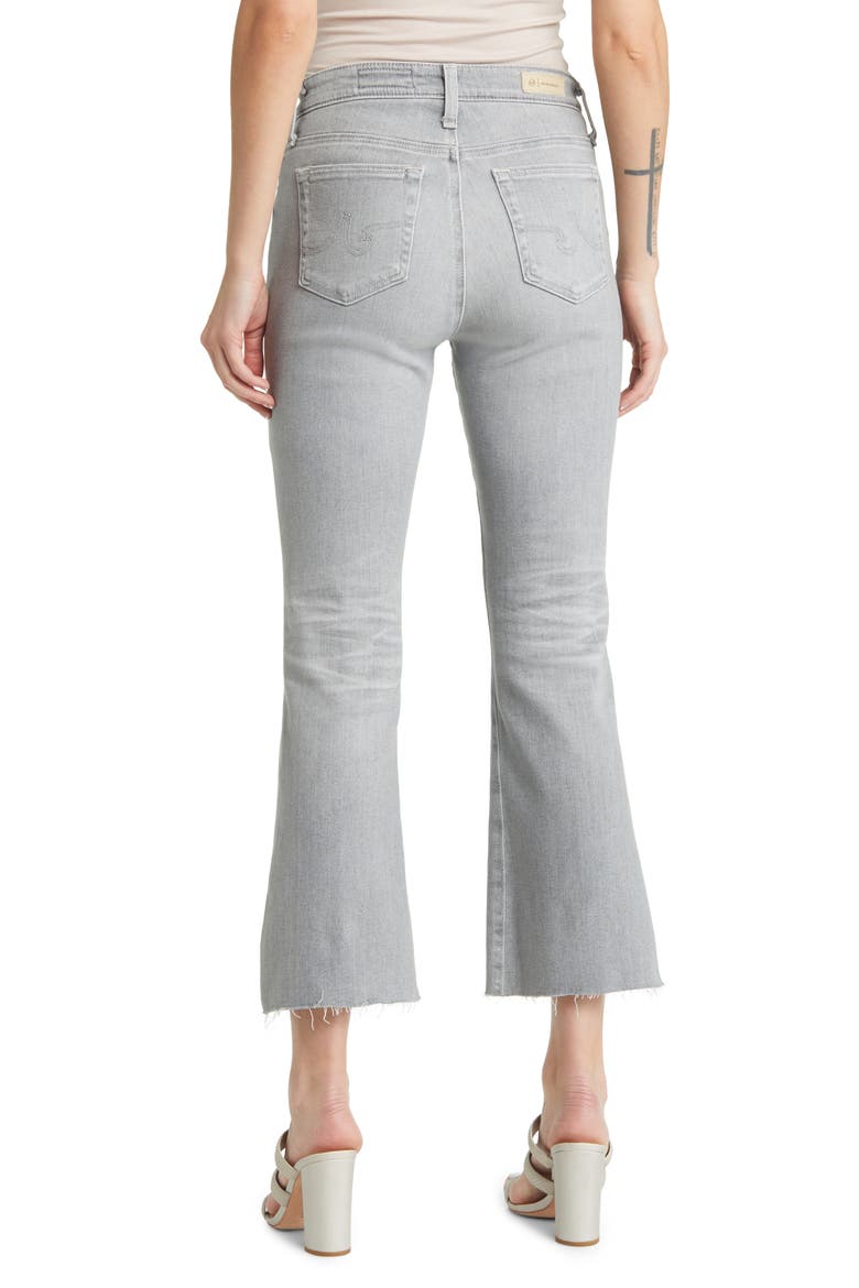 Farrah Raw Hem High Waist Crop Bootcut Jeans, Alternate, color, 20Y HIDDEN TREASURE