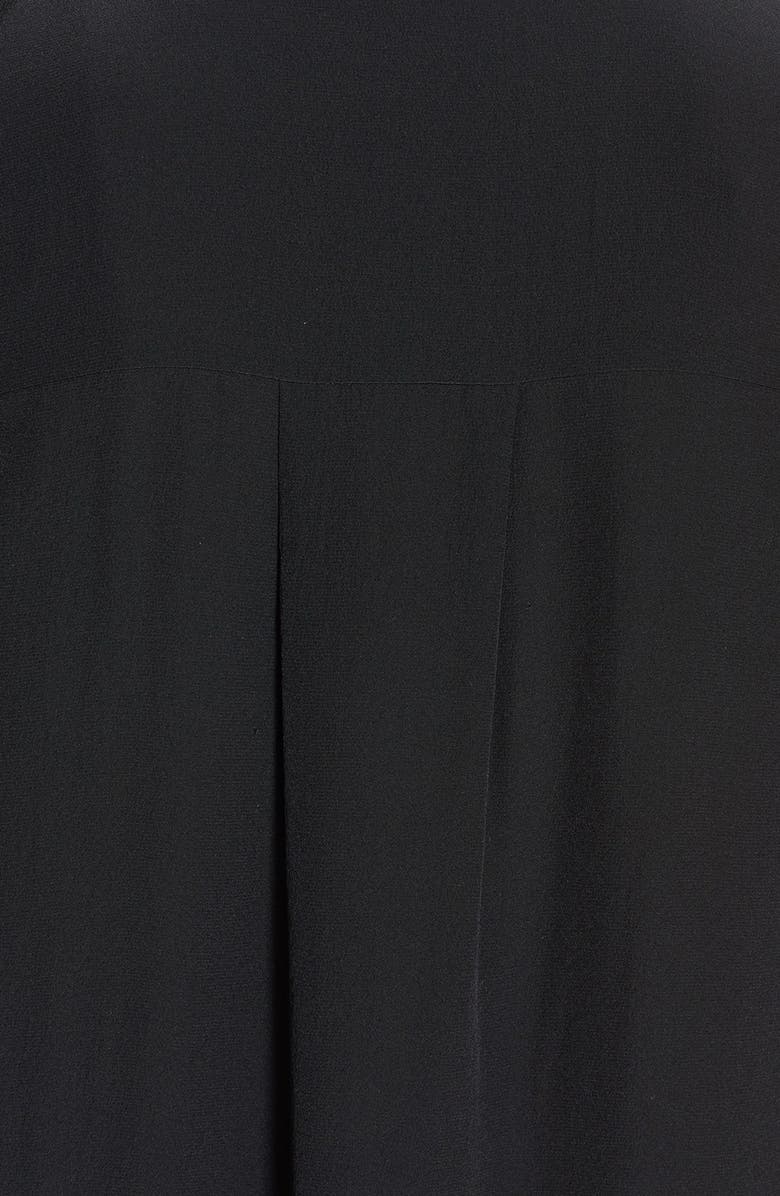 Eileen Fisher Silk Crepe V-Neck Tunic Dress, Alternate, color, 