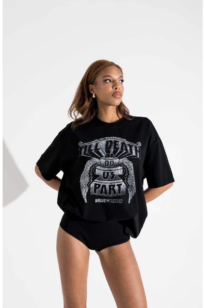 Till Death Do Us Part Tee, Alternate, color, Black