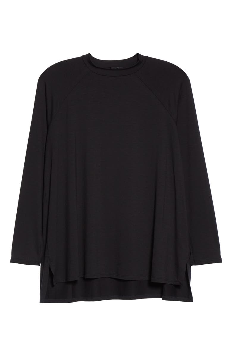 Eileen Fisher Raglan Sleeve Stretch Jersey Tunic, Alternate, color, 