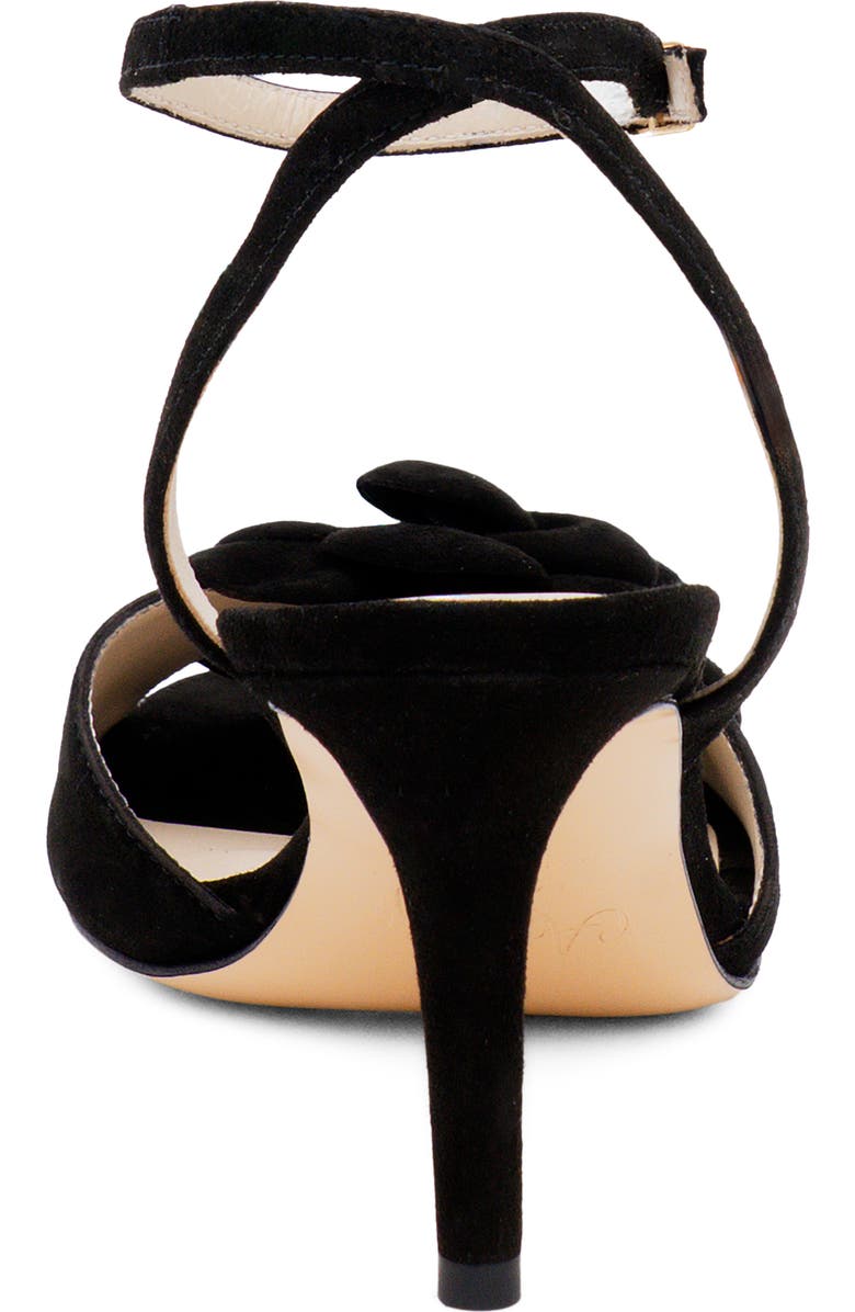 Amalfi by Rangoni Lambretta Ankle Strap Sandal, Alternate, color, Black Cashmere