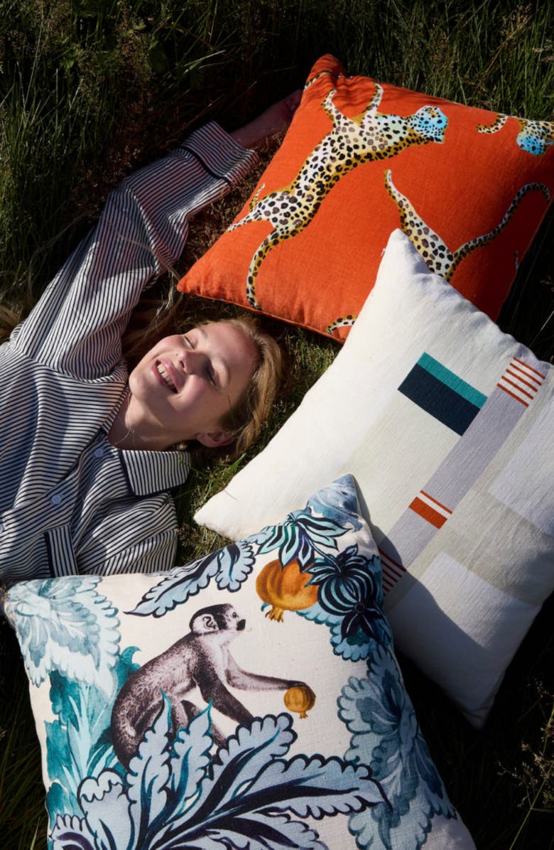 Sunday Citizen Patchwork Throw Pillow, Alternate, color, 