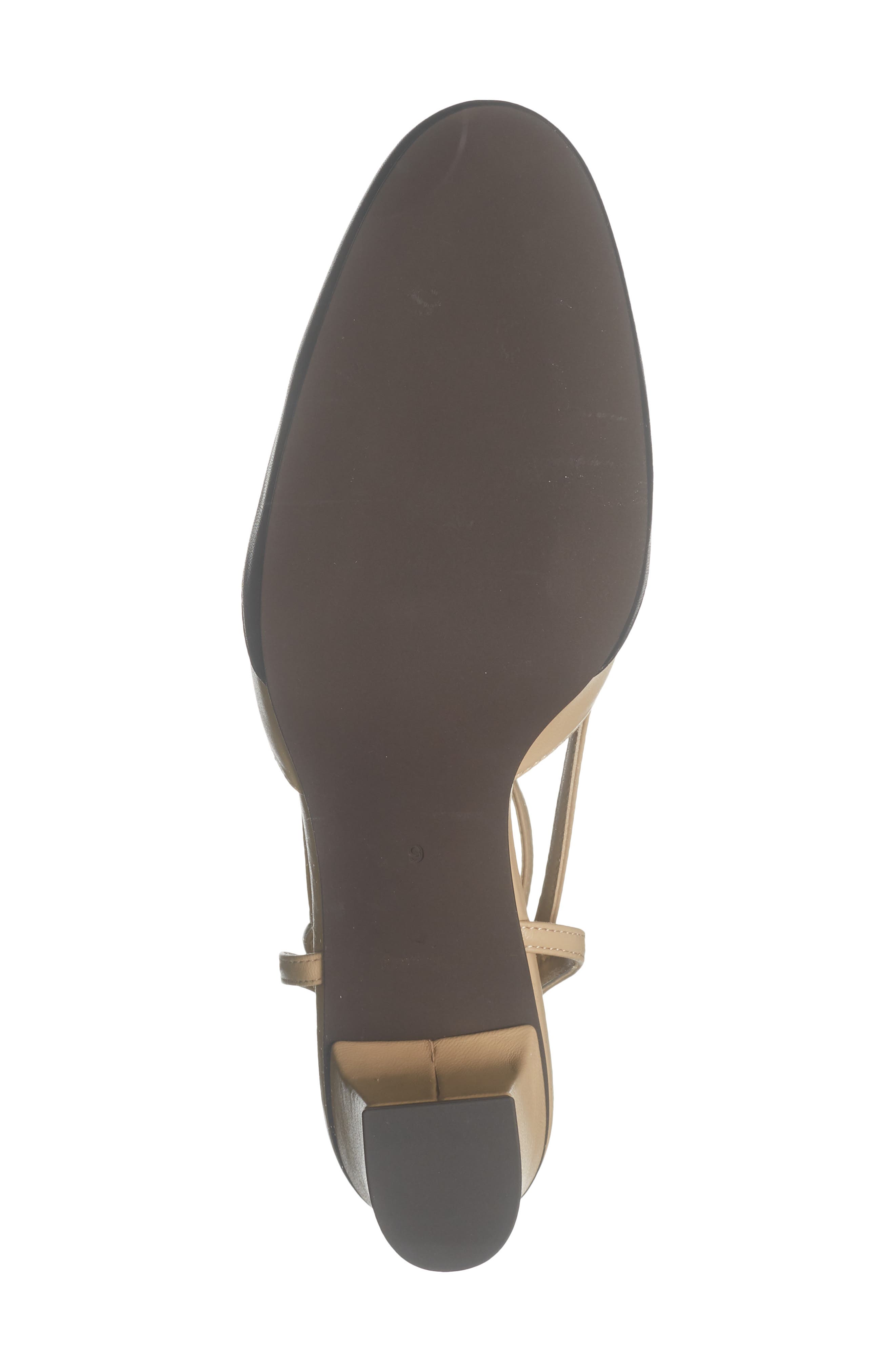 My Dear Ankle Strap Pump, Alternate, color, NATURAL BLACK COMBO
