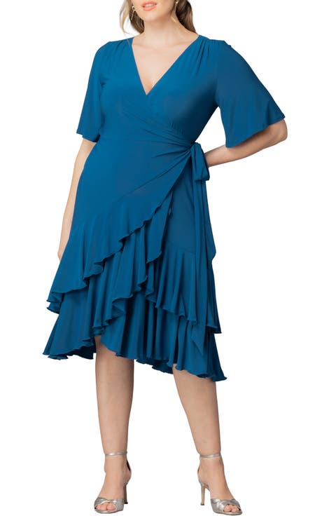 Miranda Wrap Dress (Plus Size)