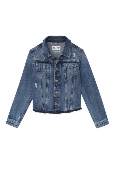 Kids' Distressed Denim Jacket