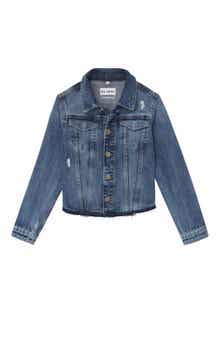 Kids' Distressed Denim Jacket