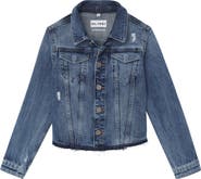 DL1961 Kids' Distressed Denim Jacket