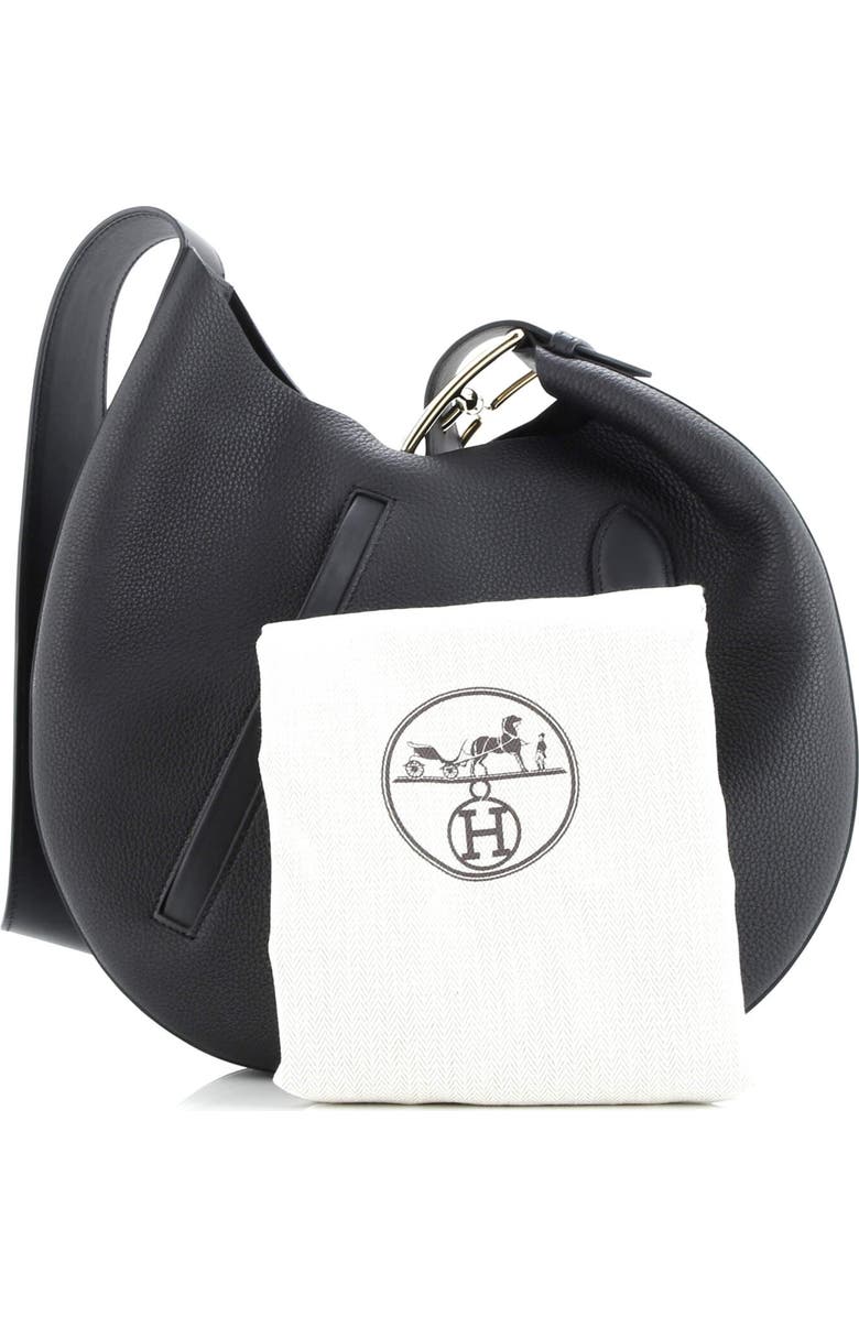 Pre-Owned Hermes Arcon Bag Togo and Swift, Alternate, color, Noir