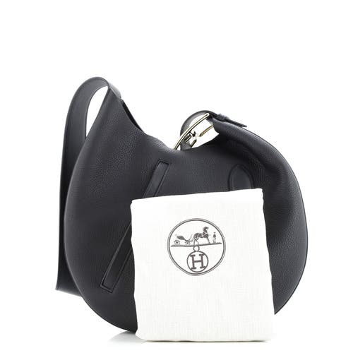 Pre-owned Hermes Hermes Arcon Bag Togo And Swift In Black