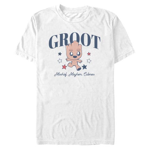 Men's Guardians of the Galaxy Vol. 2 Mischief Mayhem Cuteness  Graphic T-Shirt