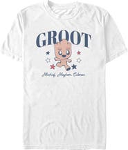 Guardians of the Galaxy Vol. 2 Men's Mischief Mayhem Cuteness Short Sleeve Graphic T-Shirt