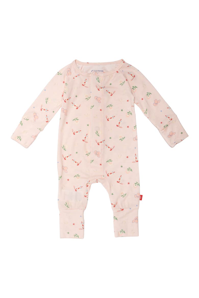 Rodeo Drive Magnetic Convertible Romper, Main, color, PINK