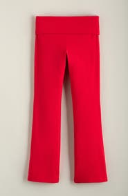 Zella Girl Kids' Live By Foldover Flare Pants