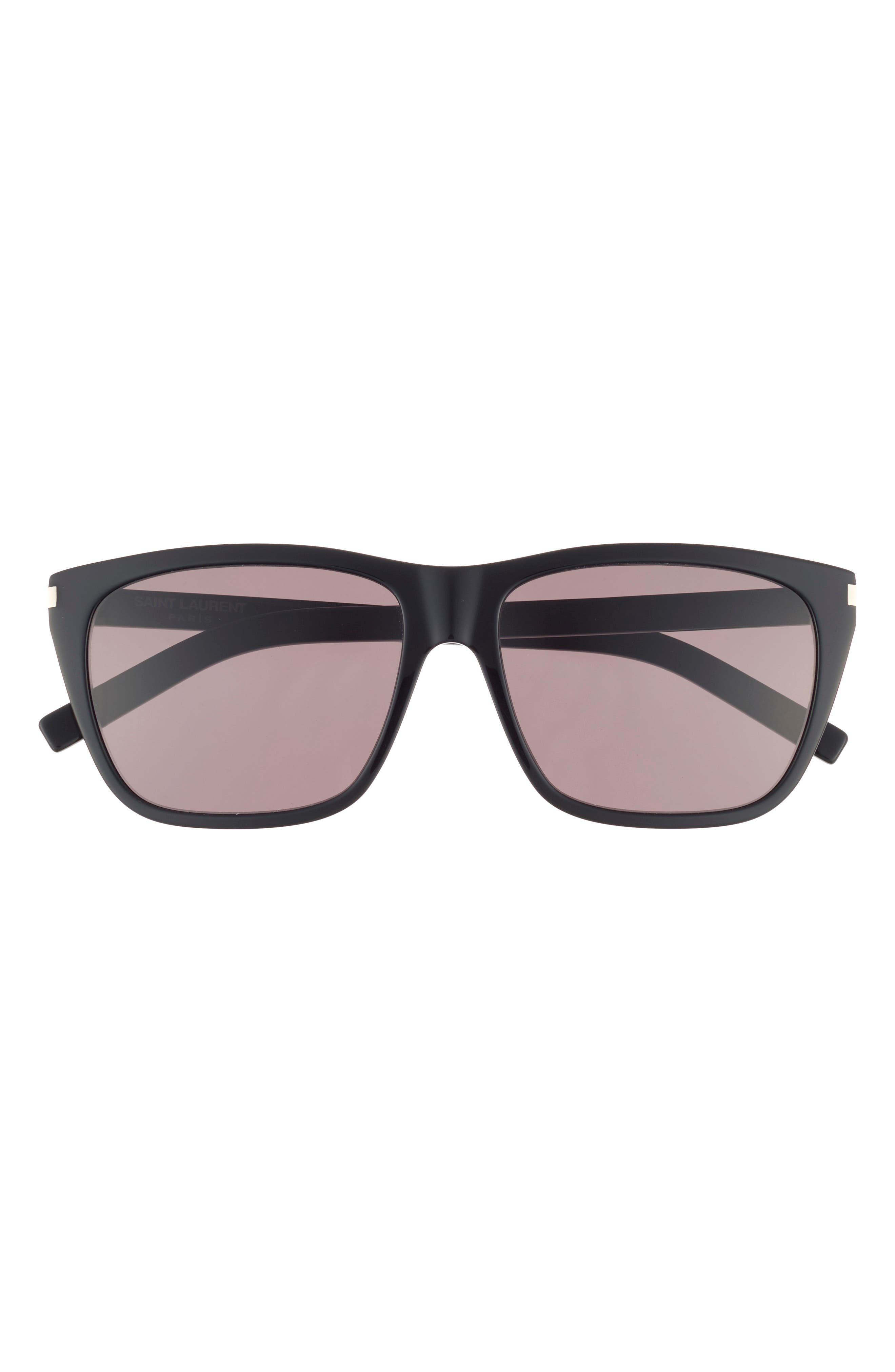 Saint Laurent 57mm Square Sunglasses