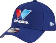 New Era Men's New Era Blue NASCAR Kyle Larson Valvoline 9FORTY A-Frame Adjustable Hat