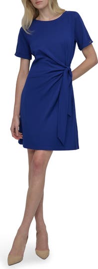 DKNY サイドタイ Aラインドレス DKNY Side Tie A-Line Dress | Nordstromrack