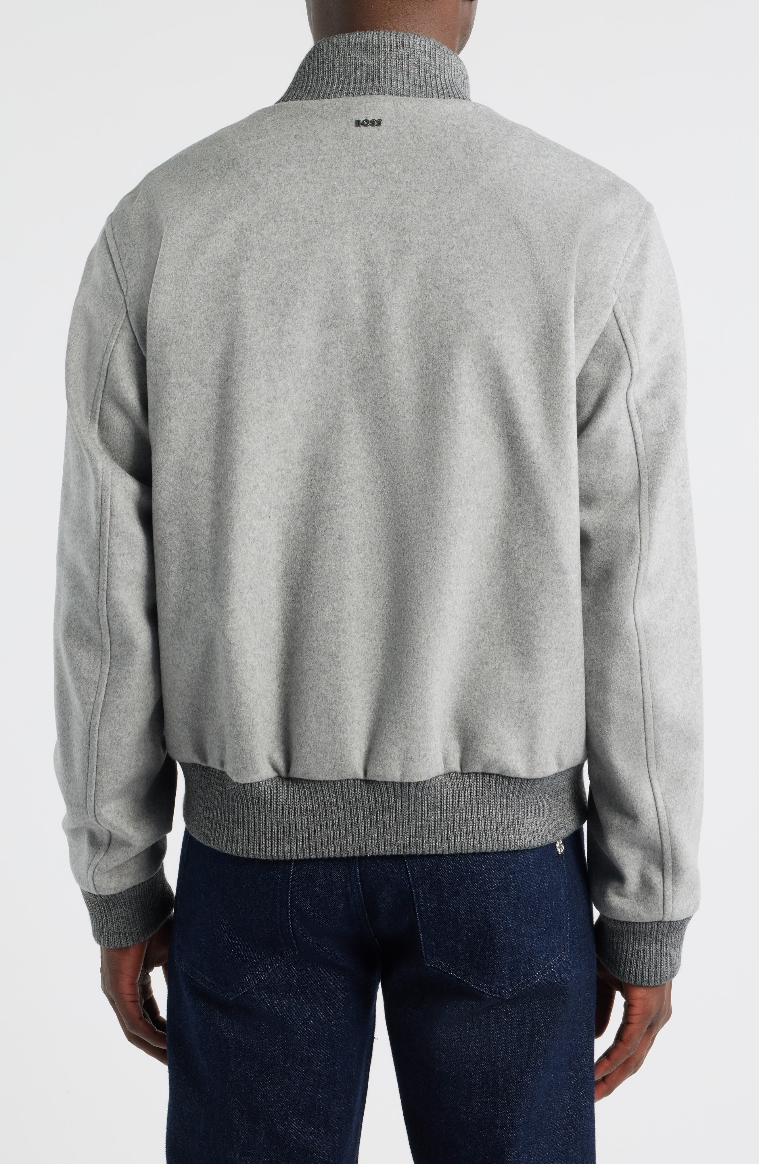 Charly Wool & Cashmere Melton Button-Up Jacket - image 2