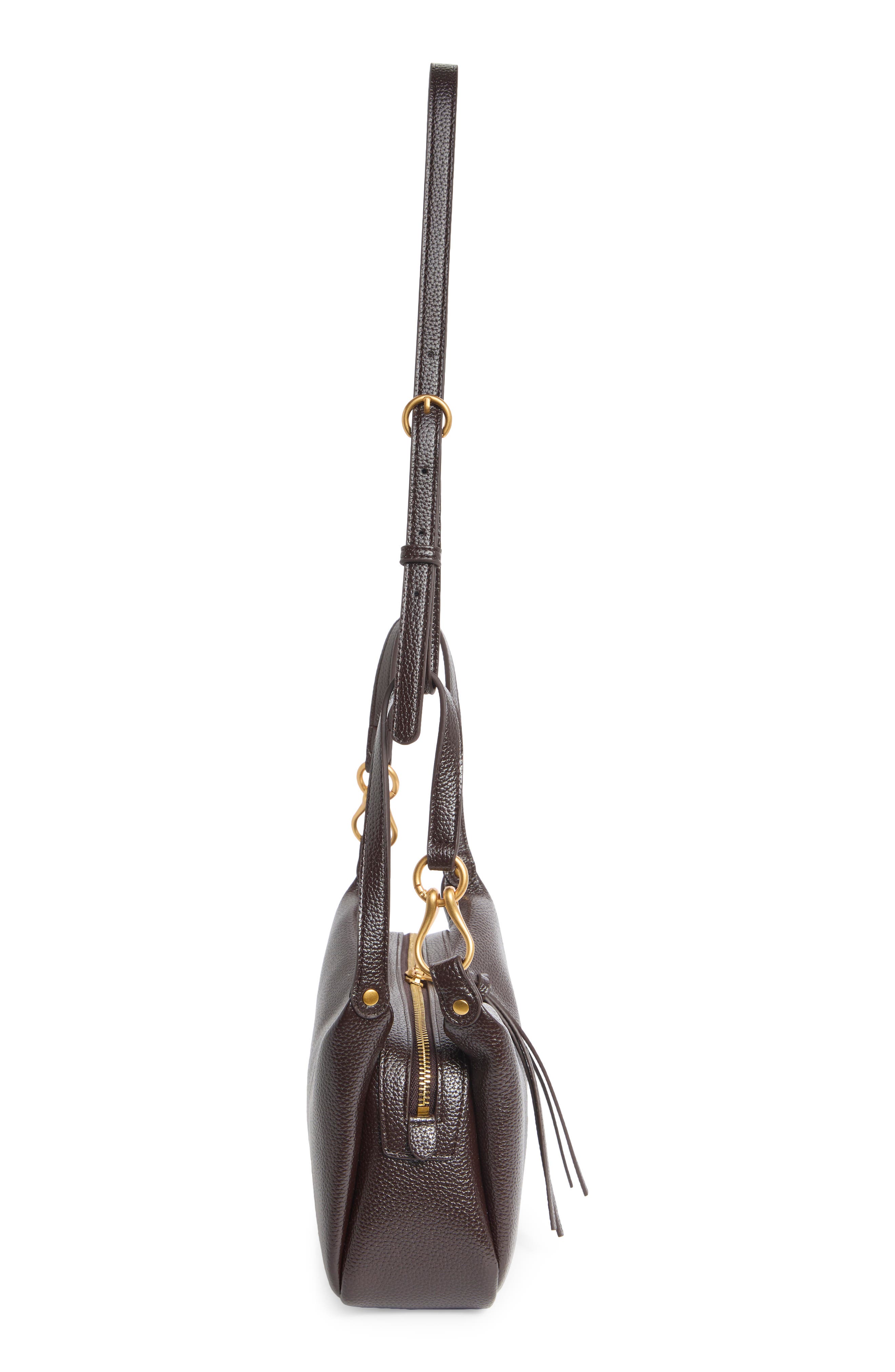 Selia Soft Grain Faux Leather Crossbody Bag