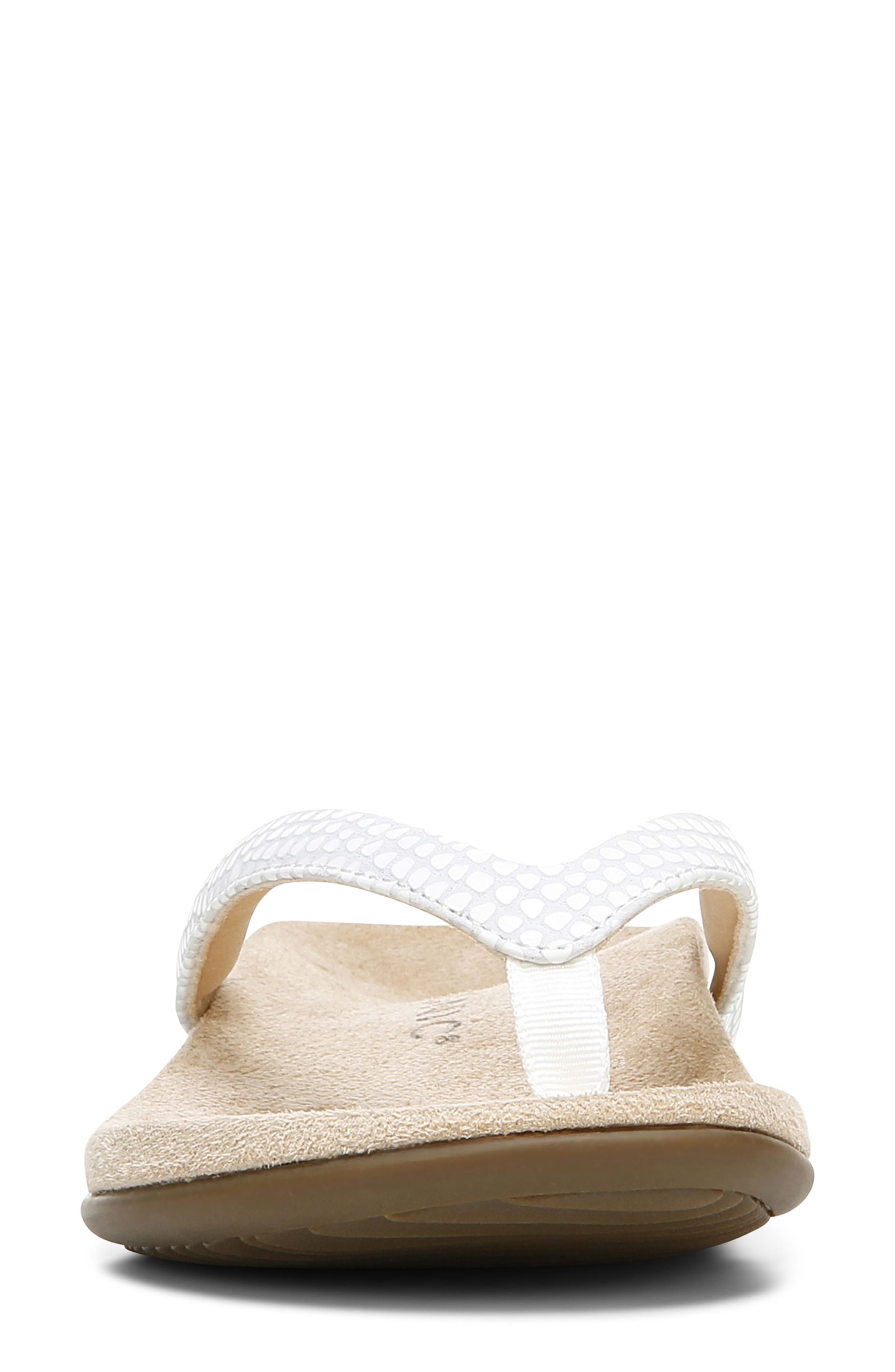 Dillon Flip Flop, Alternate, color, WHITE