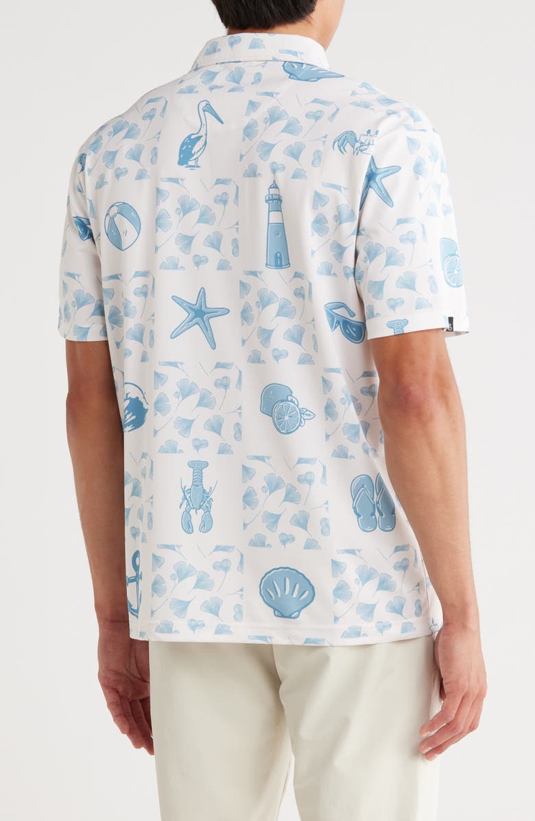 Swannies Jake Piqué Polo, Alternate, color, White