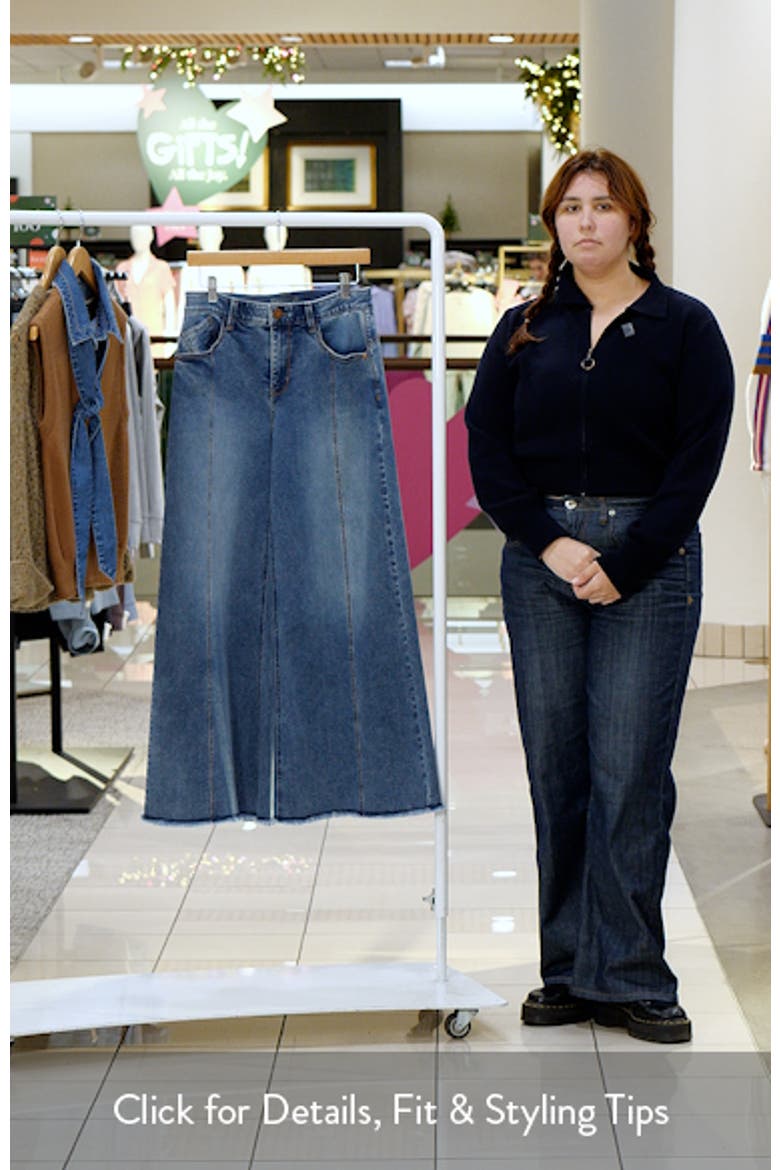 Skyrise Roundup Seamed Super Wide Leg Jeans video