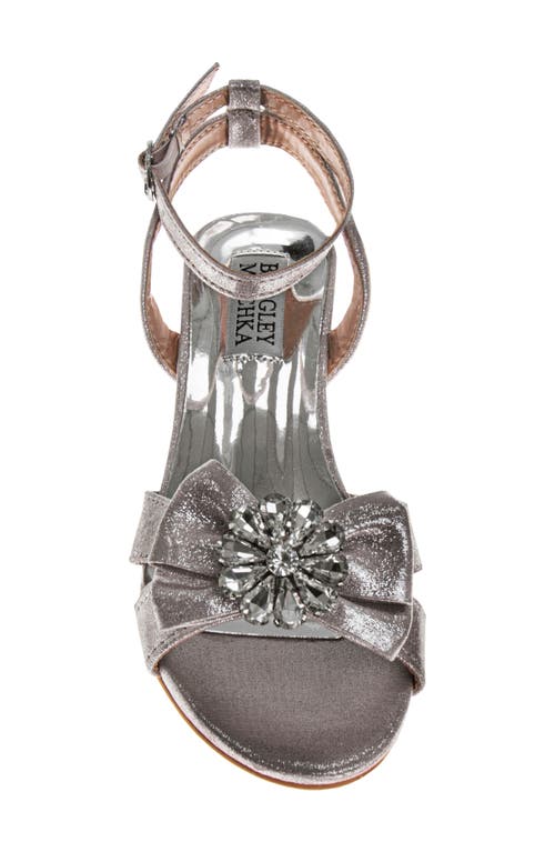 Badgley Mischka Collection Kids' Ankle Strap Sandal In Multi