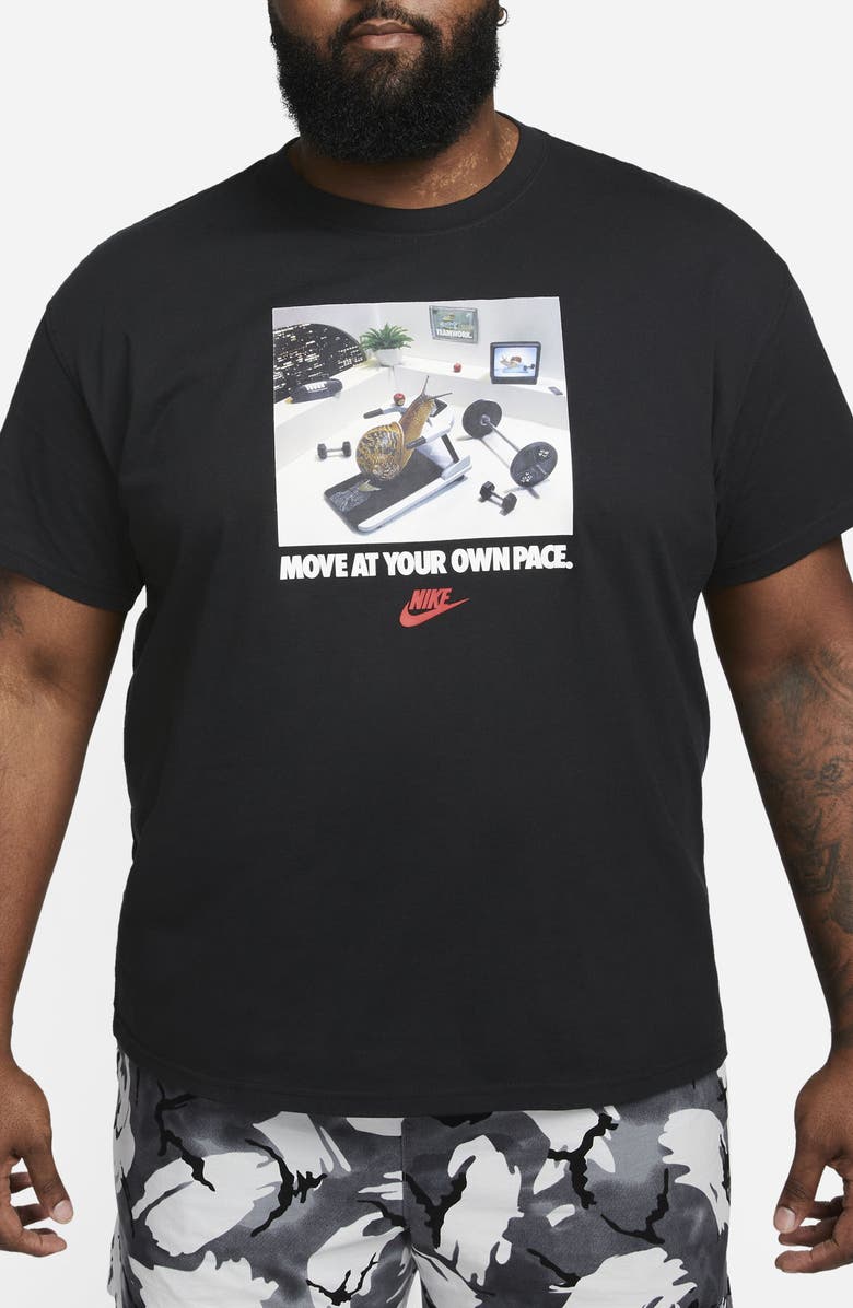 Nike Sportswear Snail Cotton Graphic T-Shirt, Alternate, color, 