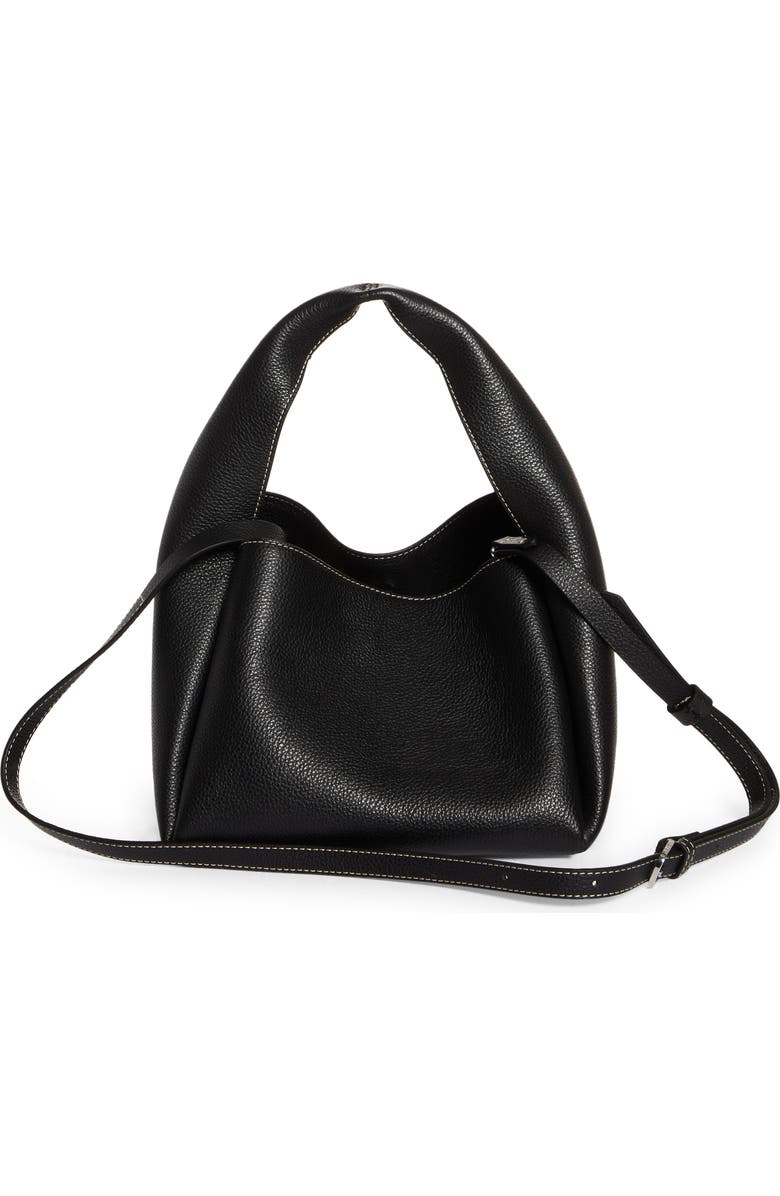 TOTEME Leather Bucket Bag, Alternate, color,