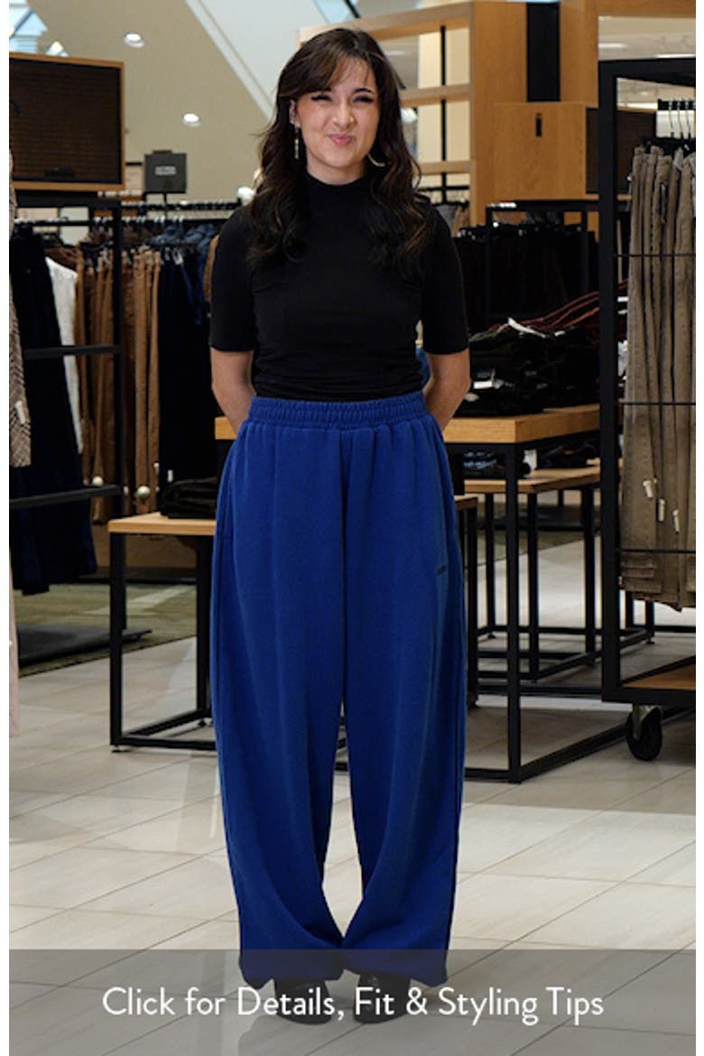 If Harri Wide Leg Joggers video