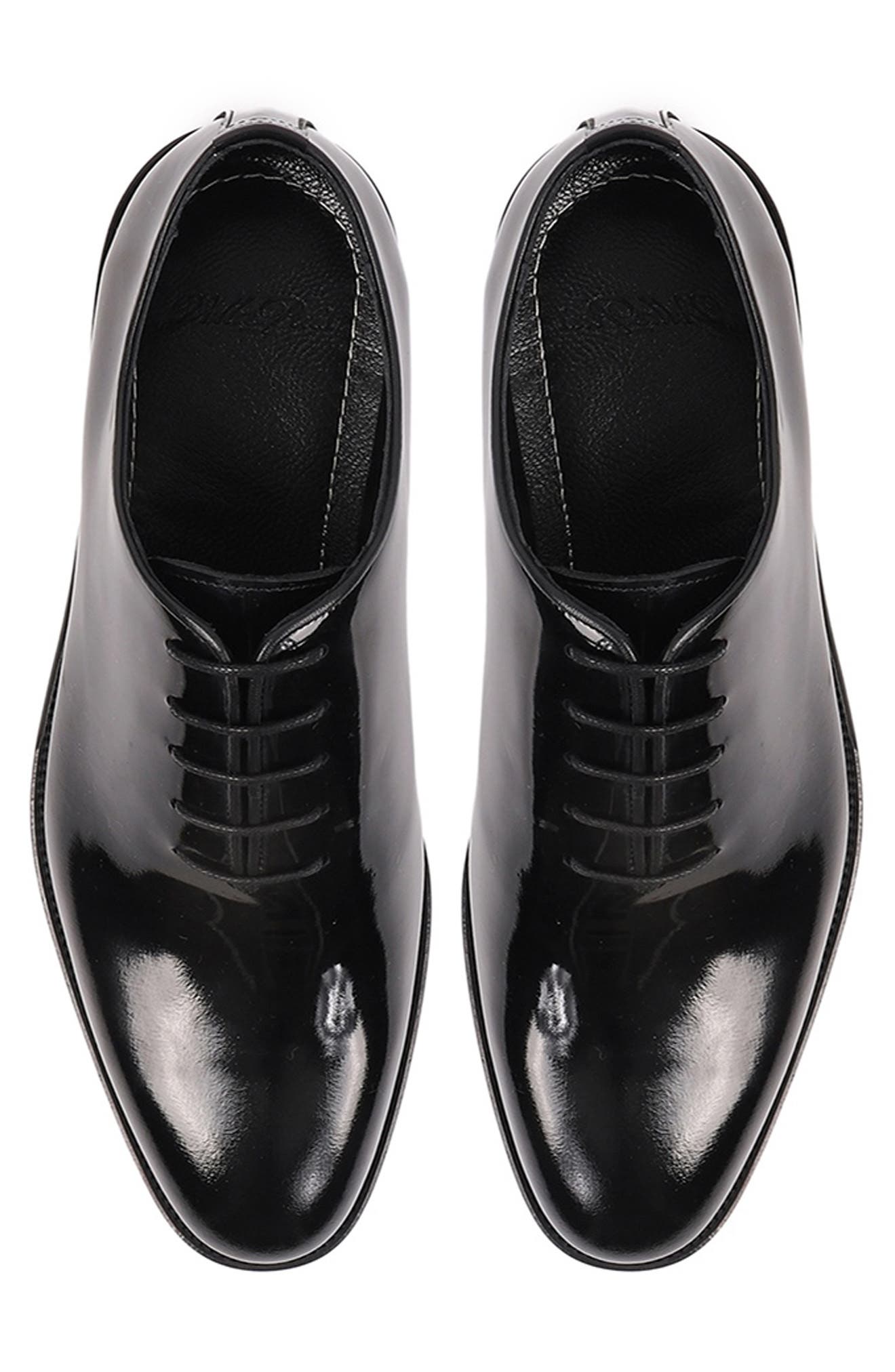 VELLAPAIS Veneto Plain Toe Oxford, Alternate, color, Black