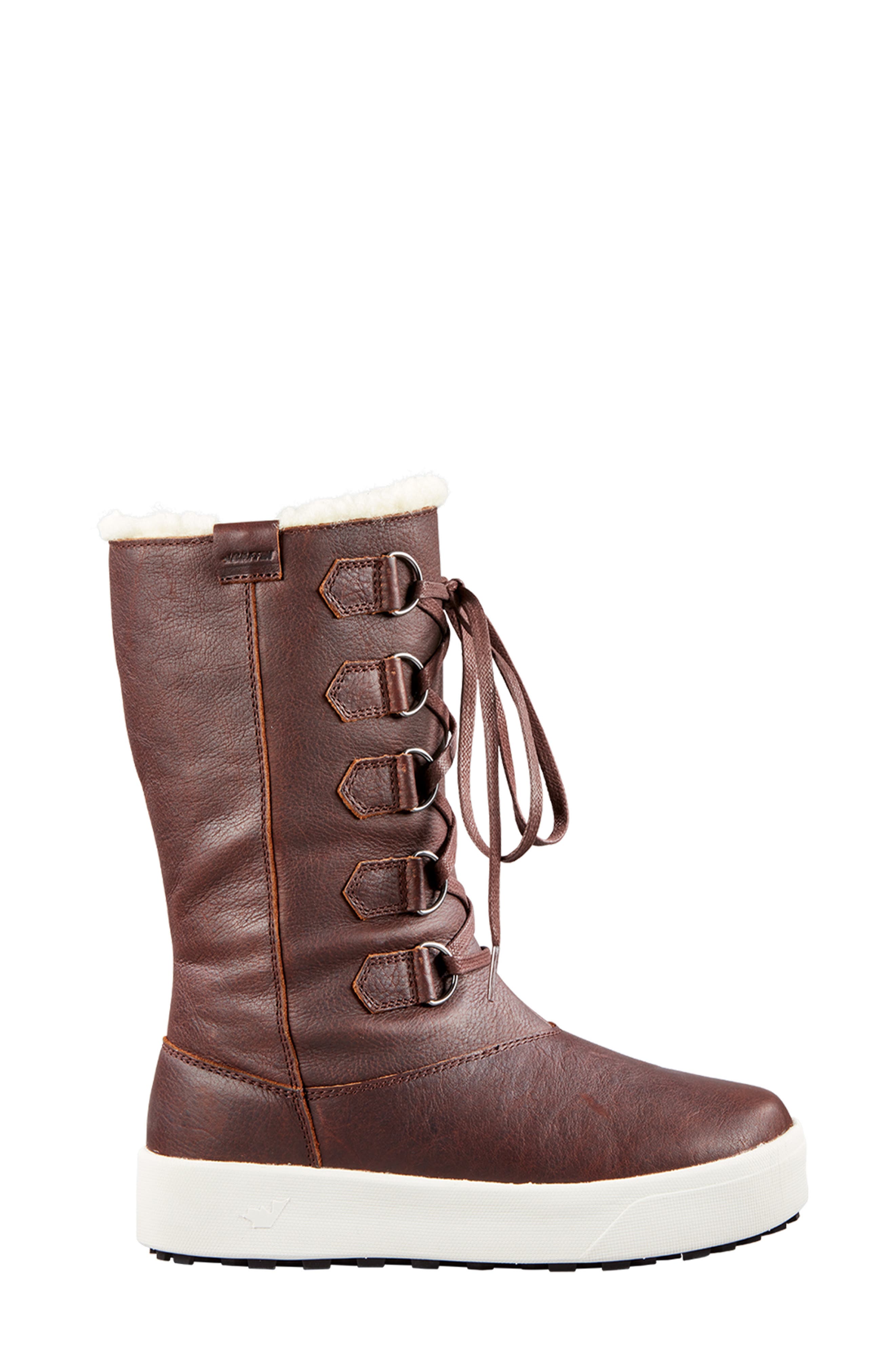 Baffin Yorkville Waterproof Winter Boot, Alternate, color, Brown