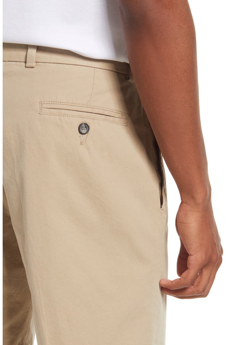 Men's Charleston Flat Front Khaki Shorts, Alternate, color, KHAKI