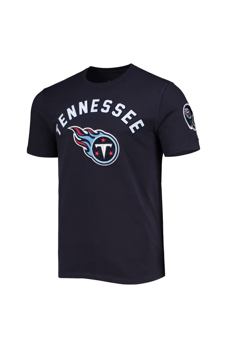 PRO STANDARD Men's Pro Standard Navy Tennessee Titans Team Classic Bristle Slim-Fit T-Shirt, Alternate, color, Navy