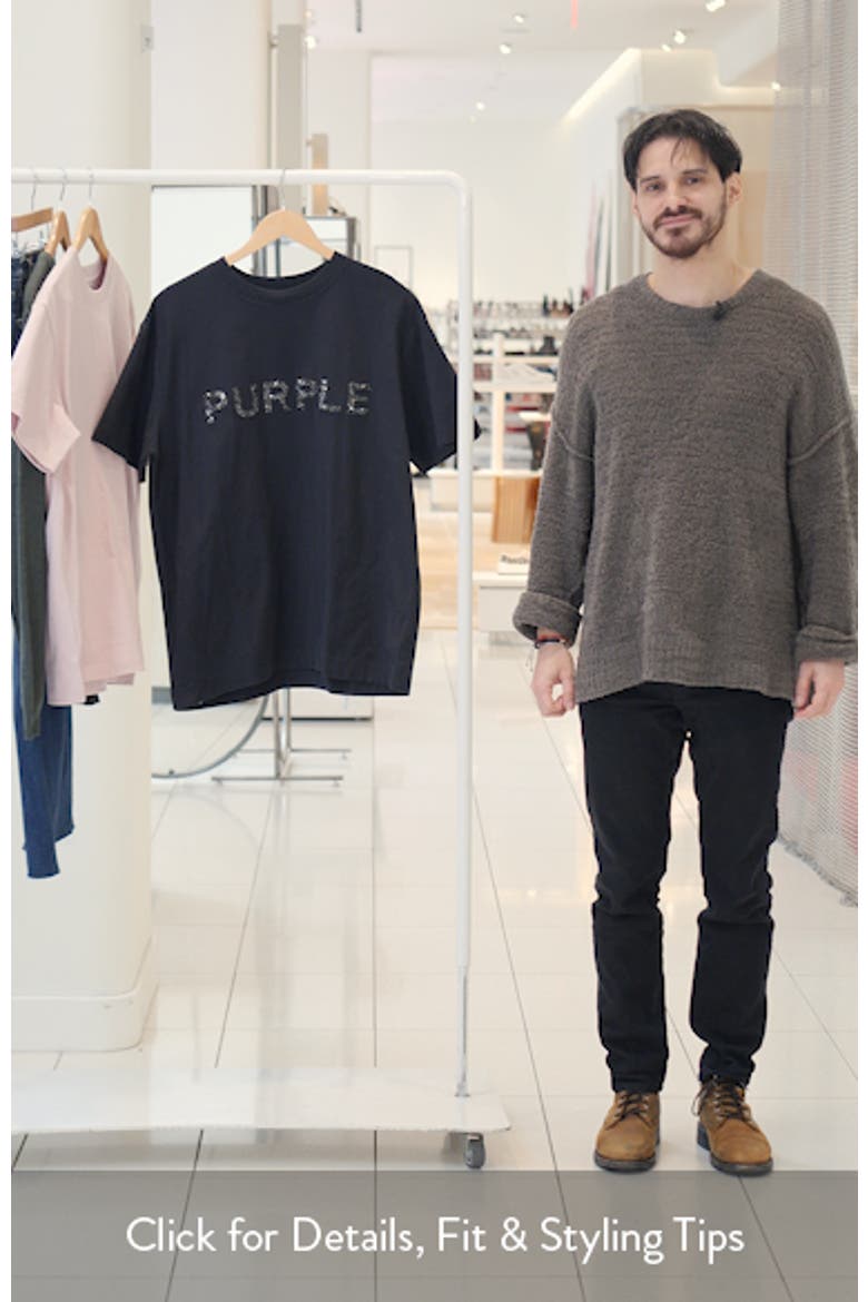Embellished Cotton Graphic T-Shirt video