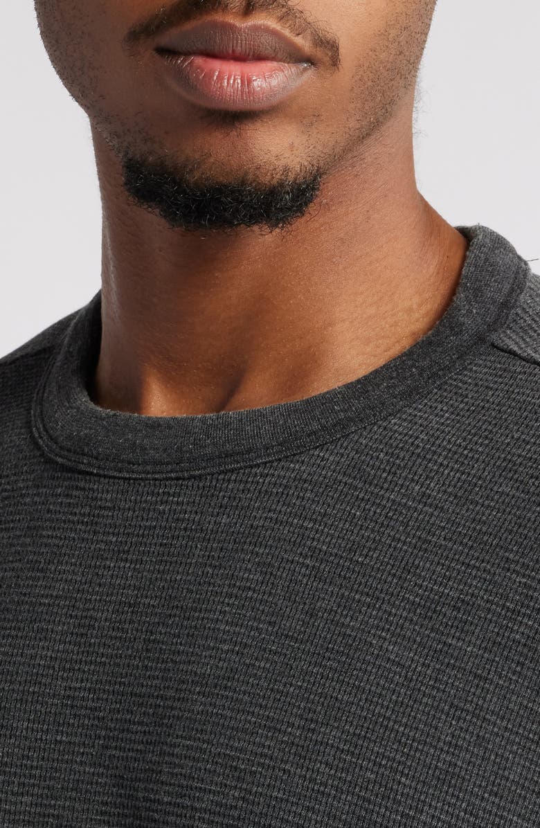 BP. Acid Wash Waffle Long Sleeve T-Shirt, Alternate, color, 