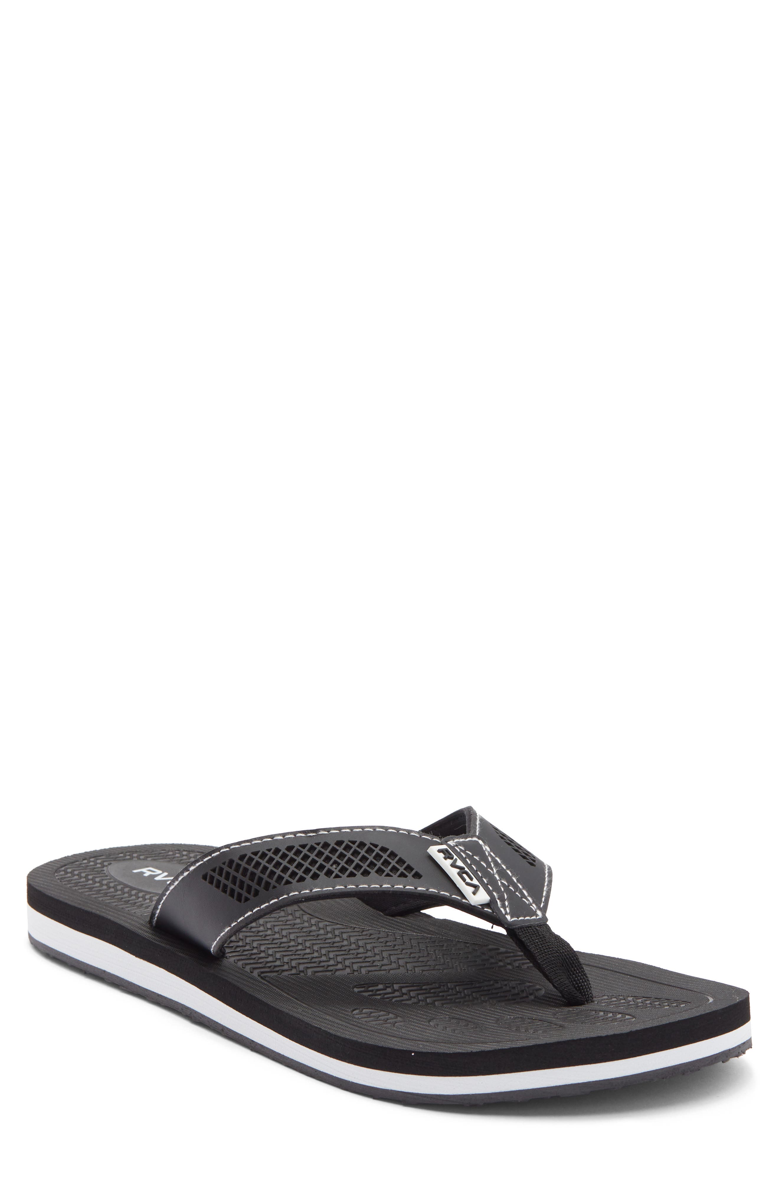 RVCA Perforated Flip Flop Sandal