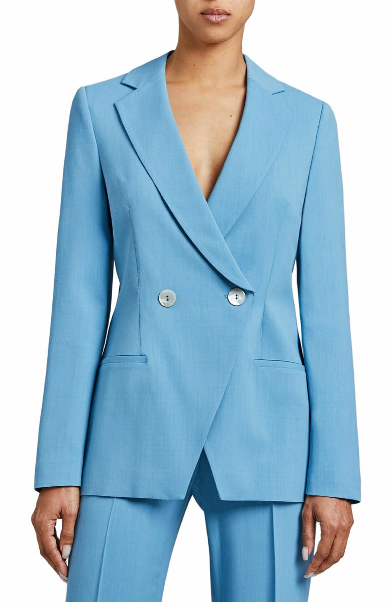 Santorelli ROWAN Double Breasted Two-Button Jacket, Main, color, 