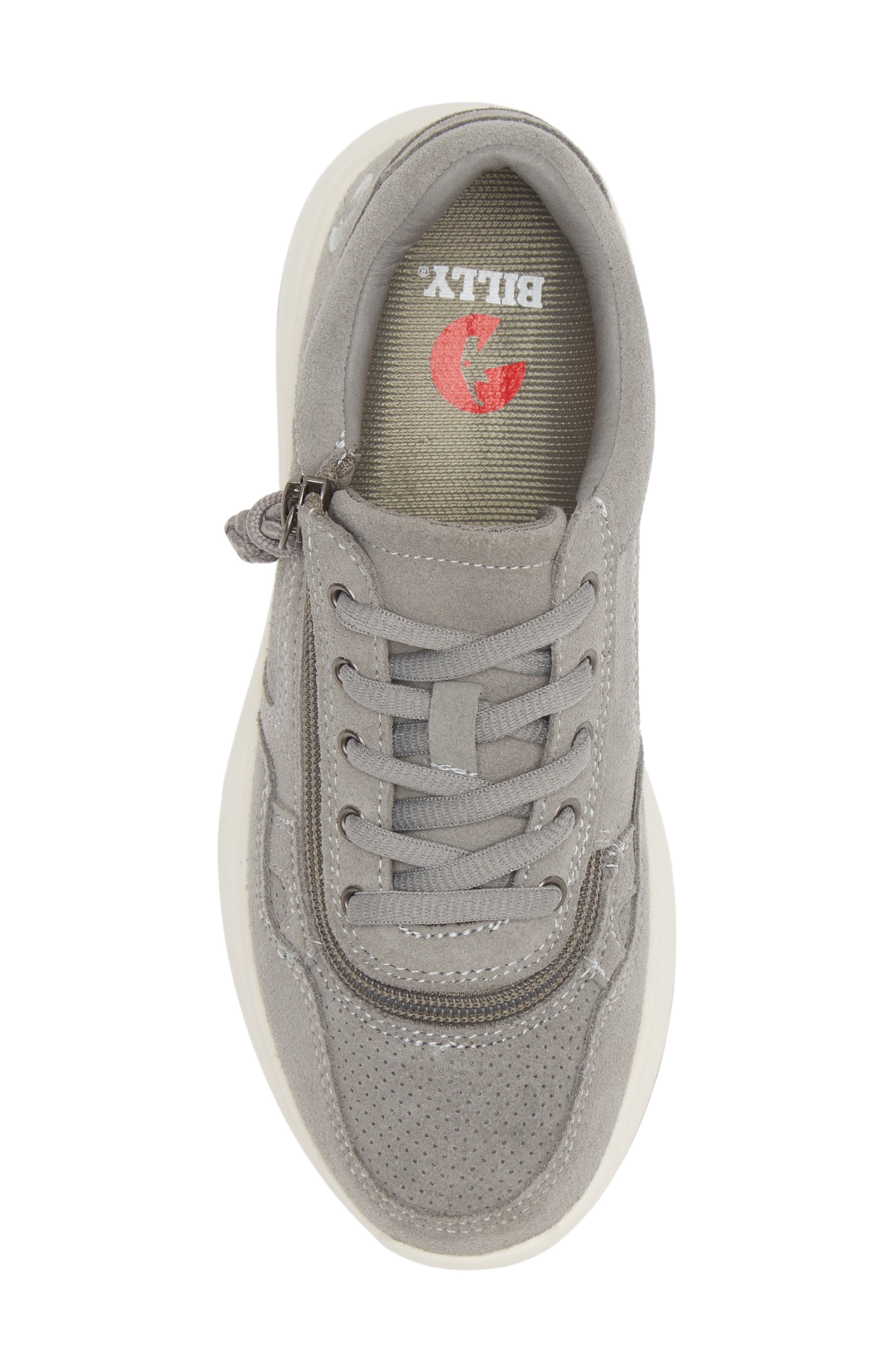 BILLY Footwear Comfort Jogger Sneaker, Alternate, color, Grey Suede