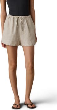 Faherty Laguna Montecito Linen Shorts