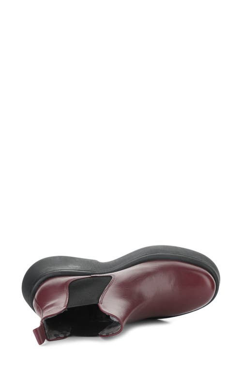Fly London Mulk Boot In Burgundy