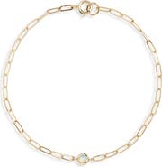 Anzie Bezel Pendant Bracelet