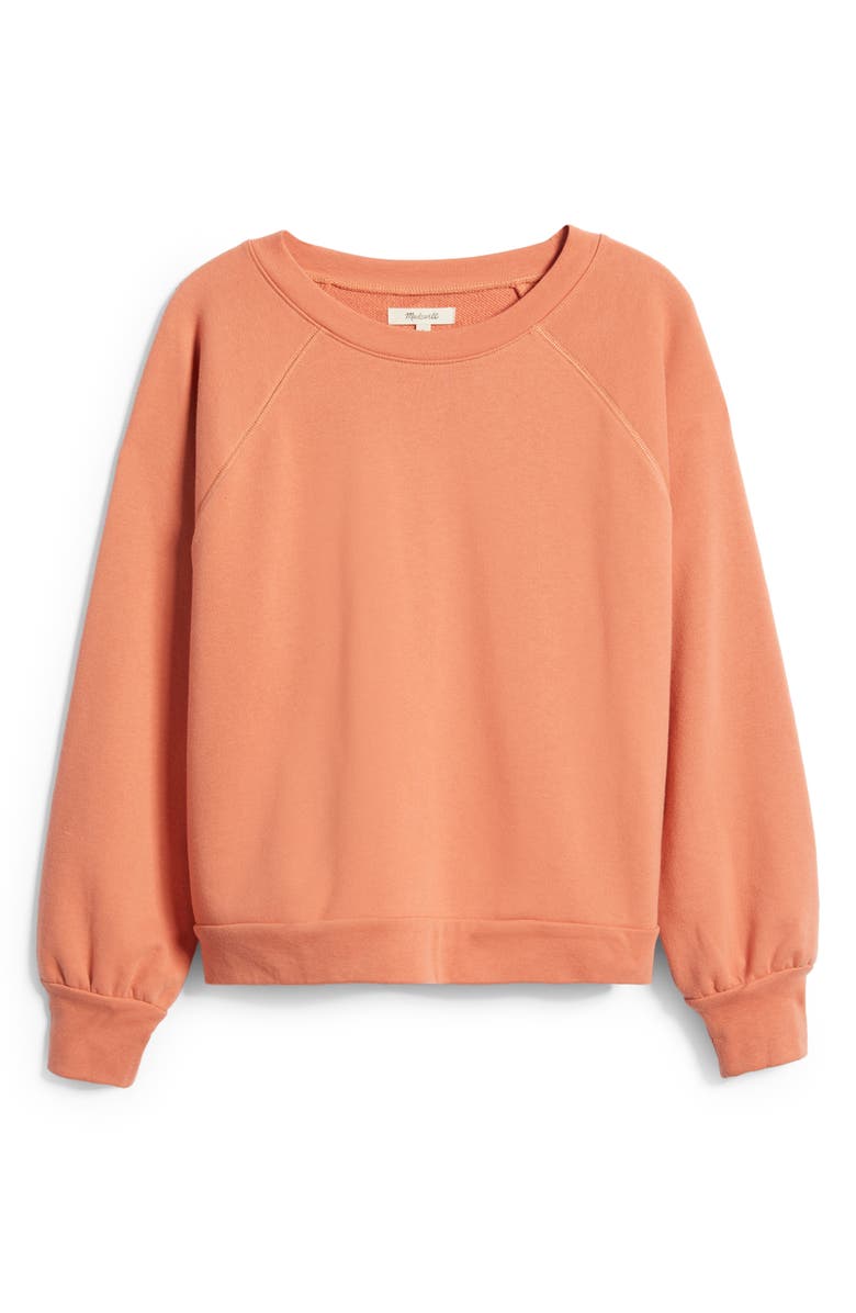 Madewell Balloon Sleeve Sweatshirt, Alternate, color,