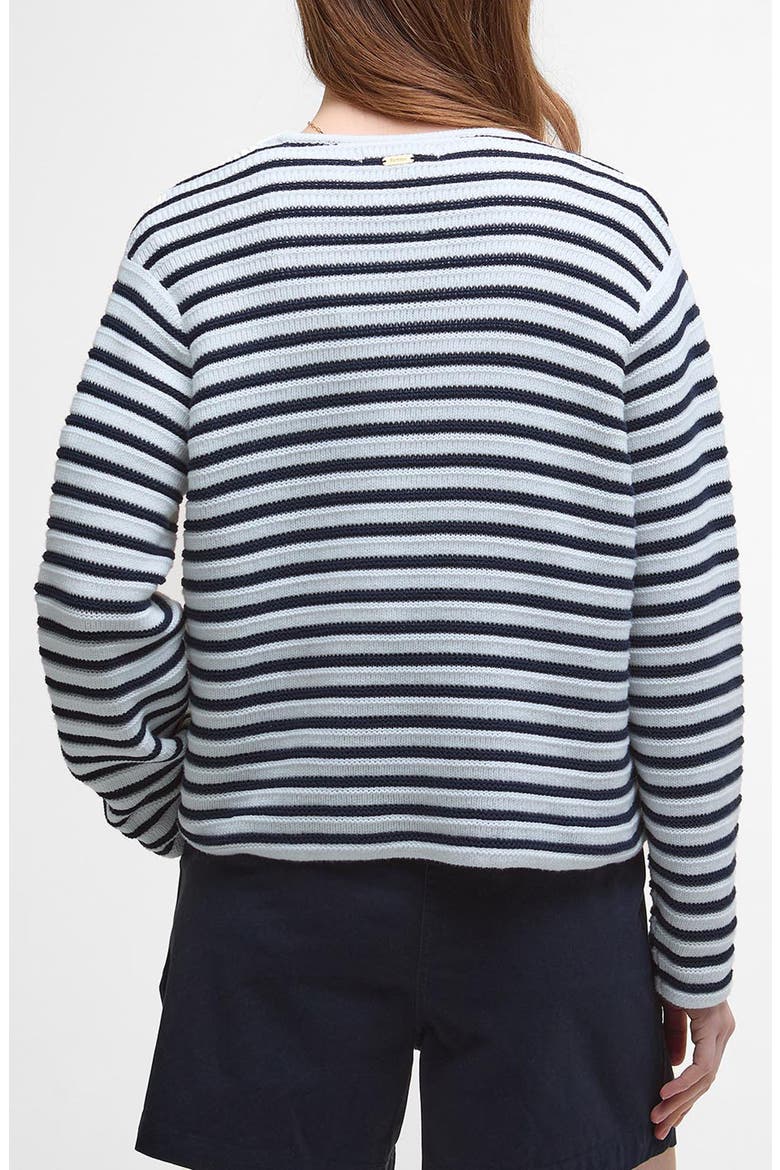 Abby Double Breasted Knit Jacket, Alternate, color, CLOUD NAVY